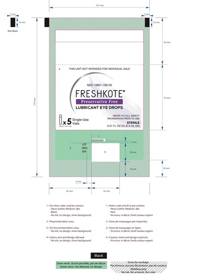Image Description (Freshkote Sdu Foil Pouch Label)